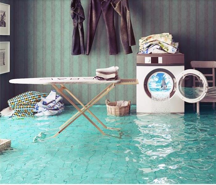 Flooded Laundry Room